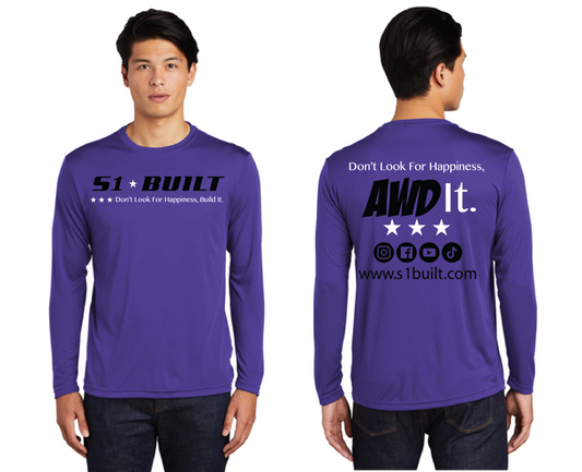 Long Sleeve Dri-Fit - Purple