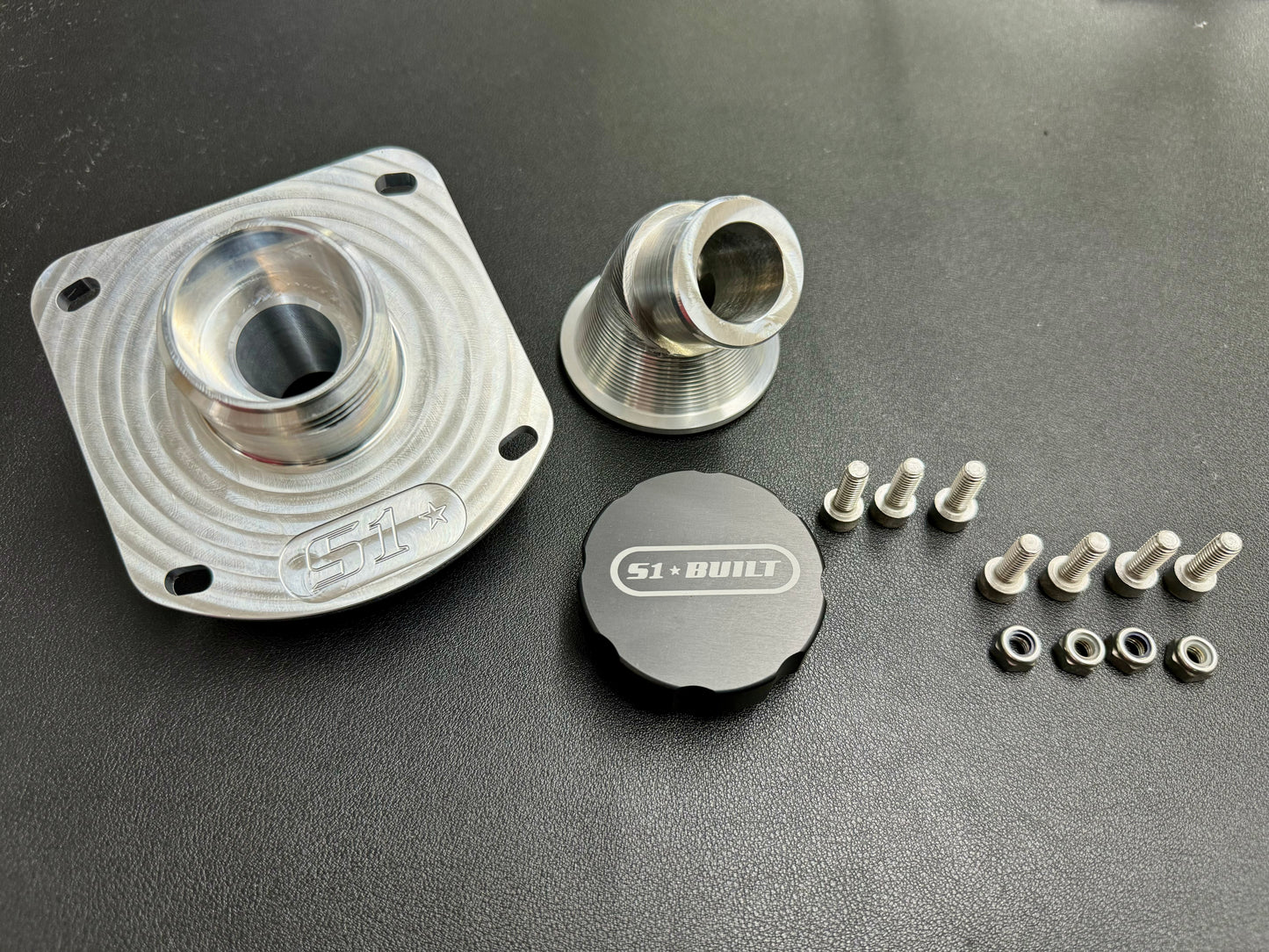 Billet Aluminum Fuel Filling 3-piece Kit with Hardware