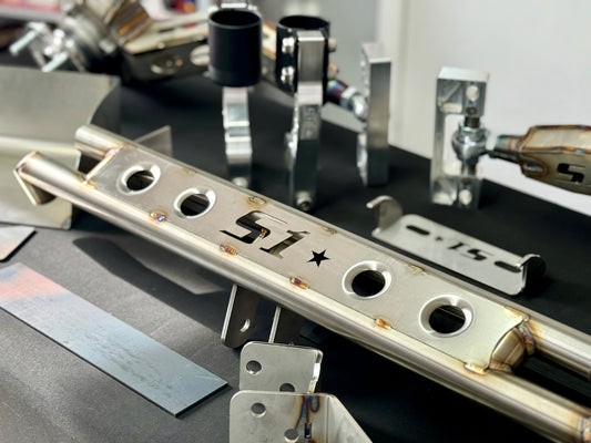 AWD Conversion Bundle: Alpha6 Lite AWD/RWD/FWD Rear Trailing Arms with Tubular style Rear Diff Mount Kit and Billet Forks