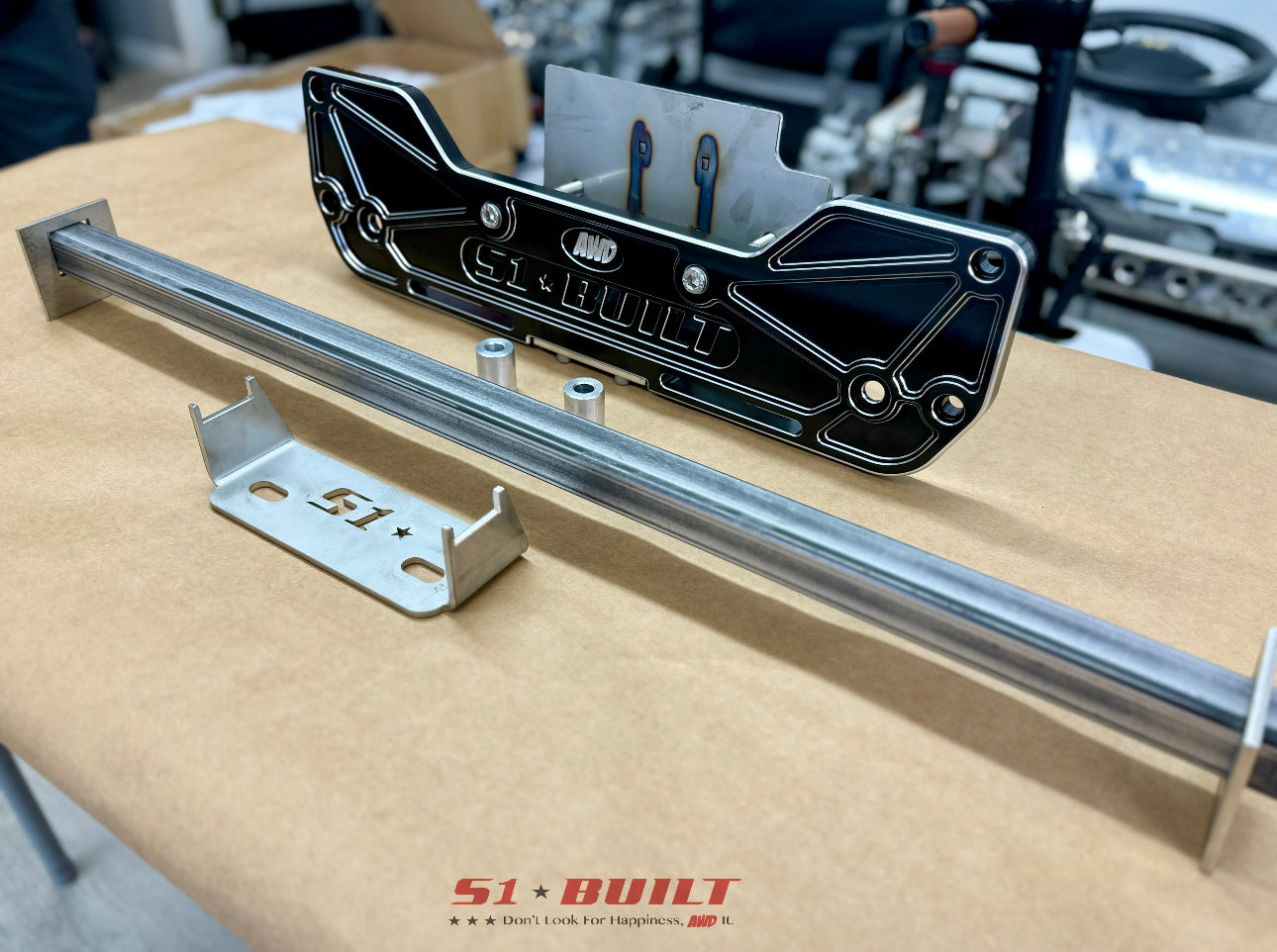 Billet Aluminum Rear Diff Mount Kit - RSX/EP3/EM2/ES/ in Black Anodize