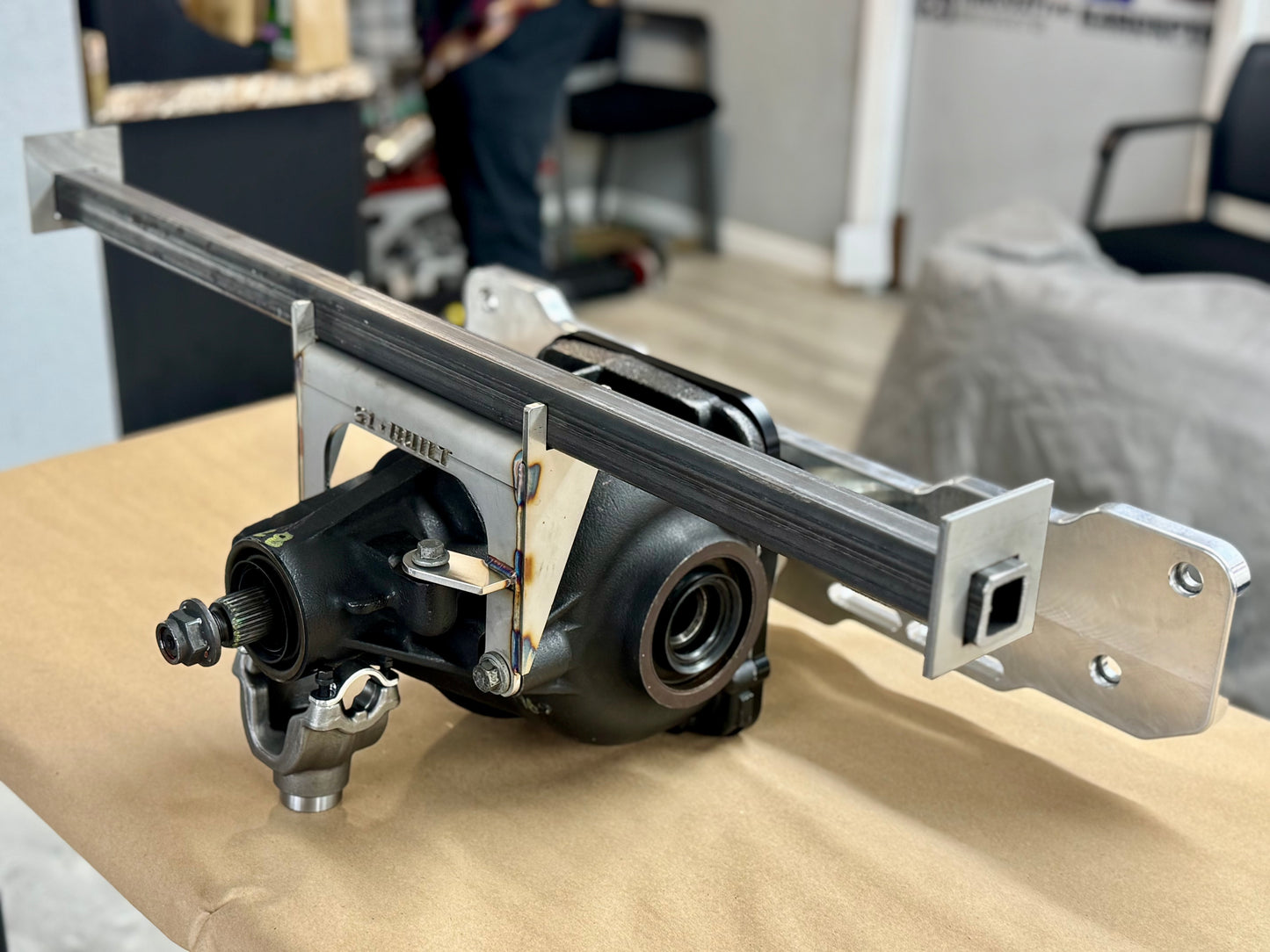 Jaguar Upper Diff Mount Bracket and Bar
