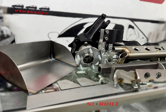 AWD Conversion Bundle: OEM style AWD/RWD/FWD Trailing Arms with Tubular Rear Diff Mount Kit and Billet Forks