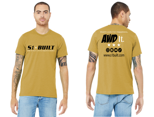 Short Sleeves T-Shirt - Mustard Yellow
