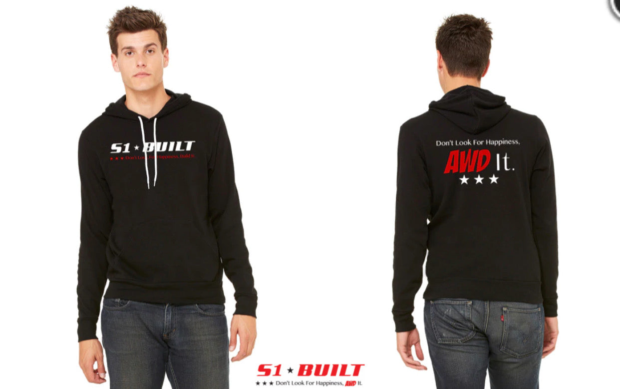 S1Built AWD Hoodie - Black