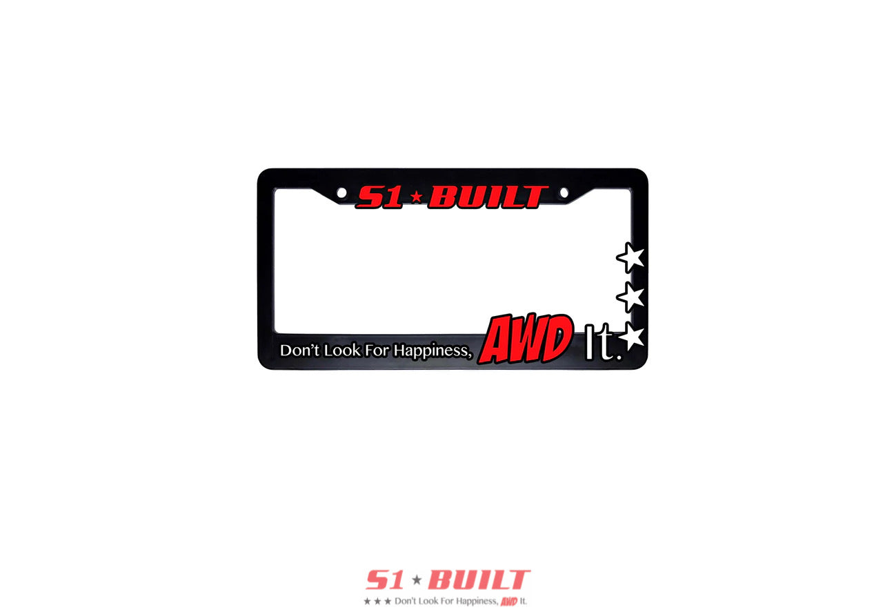License Plate Frames - Plastic