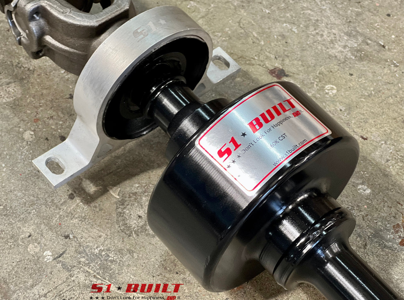Custom S1 Driveshaft with 60k CST Fluid Viscous Coupler - STAGE 3