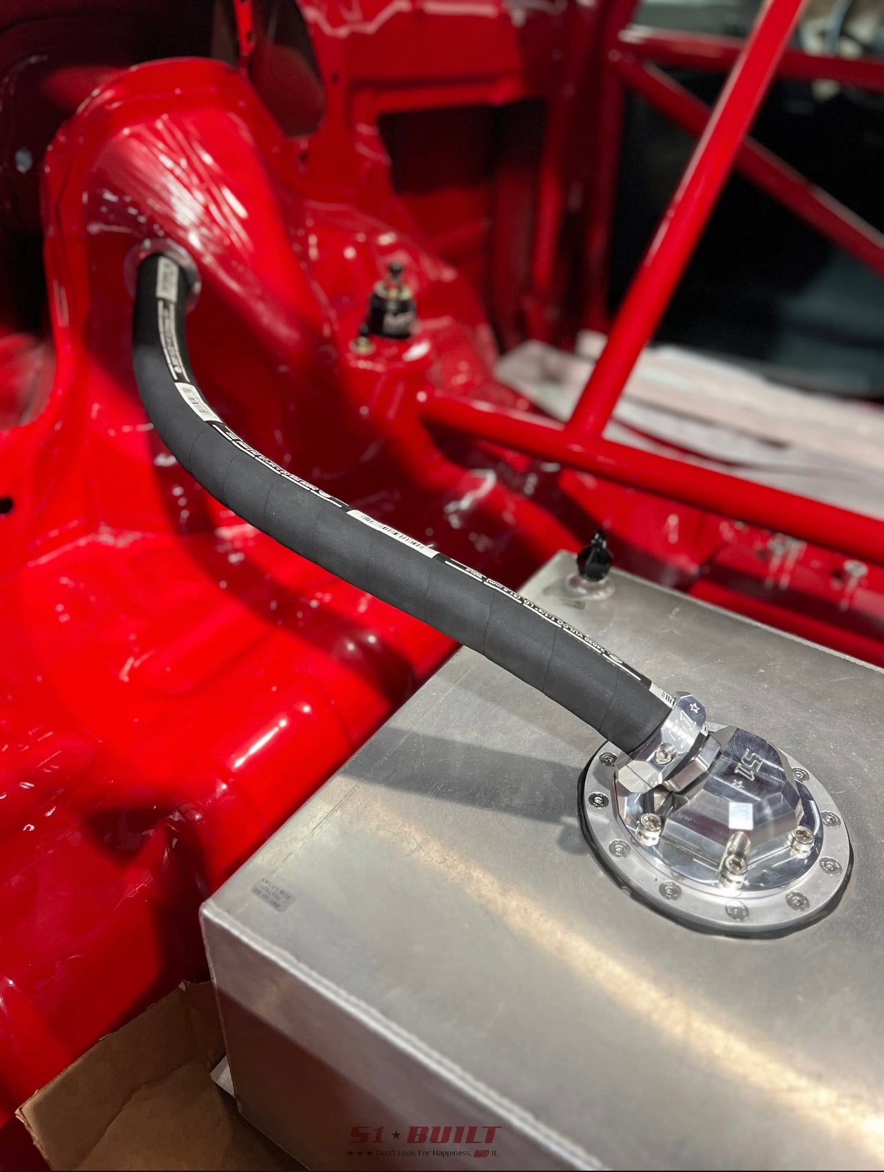 Billet Filler Neck Kit with Magnetic Gas Cap