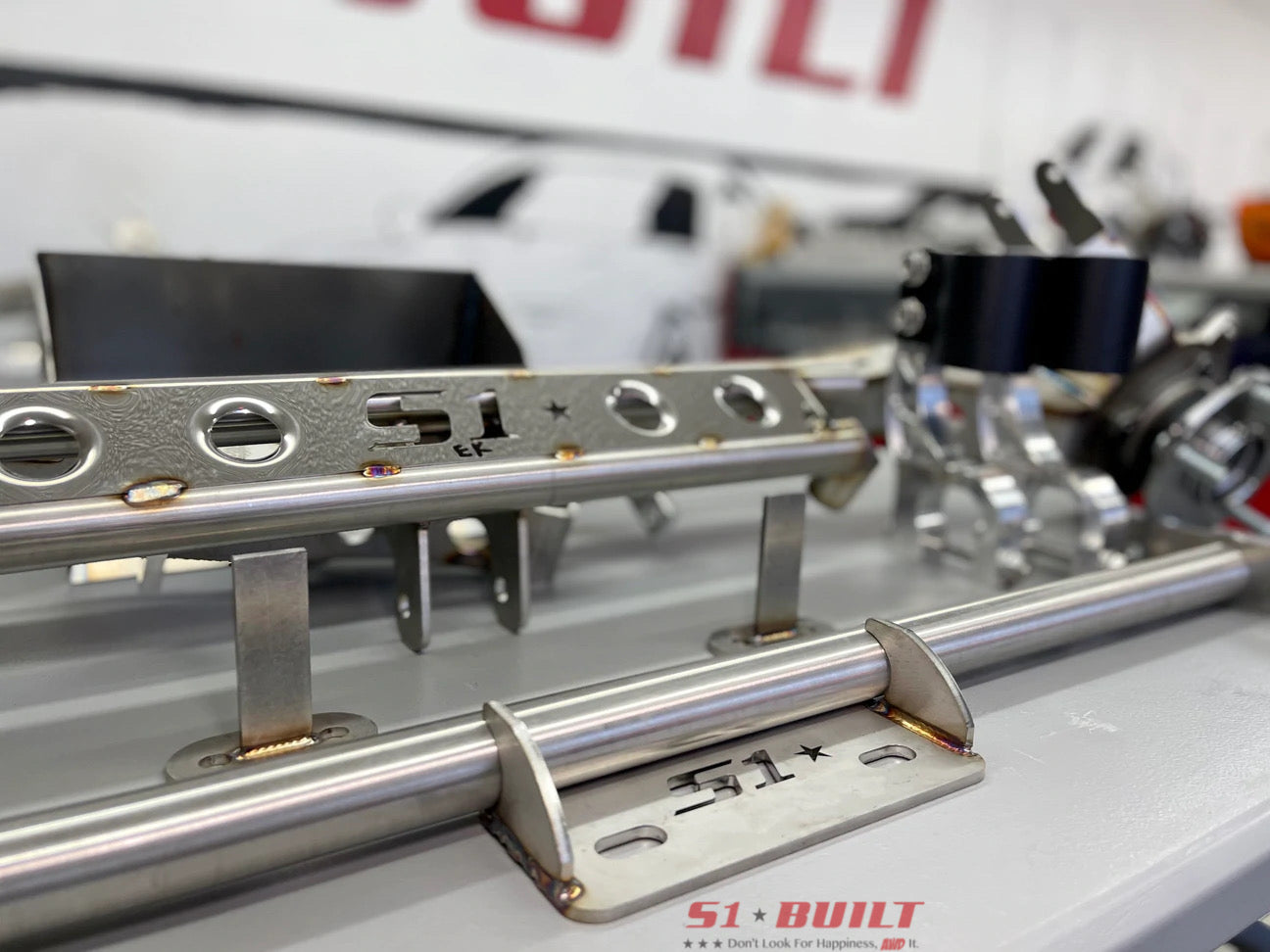 AWD Conversion Bundle: Alpha6 AWD/RWD/FWD Rear Trailing Arms with Tubular style Rear Diff Mount Kit and Billet Forks
