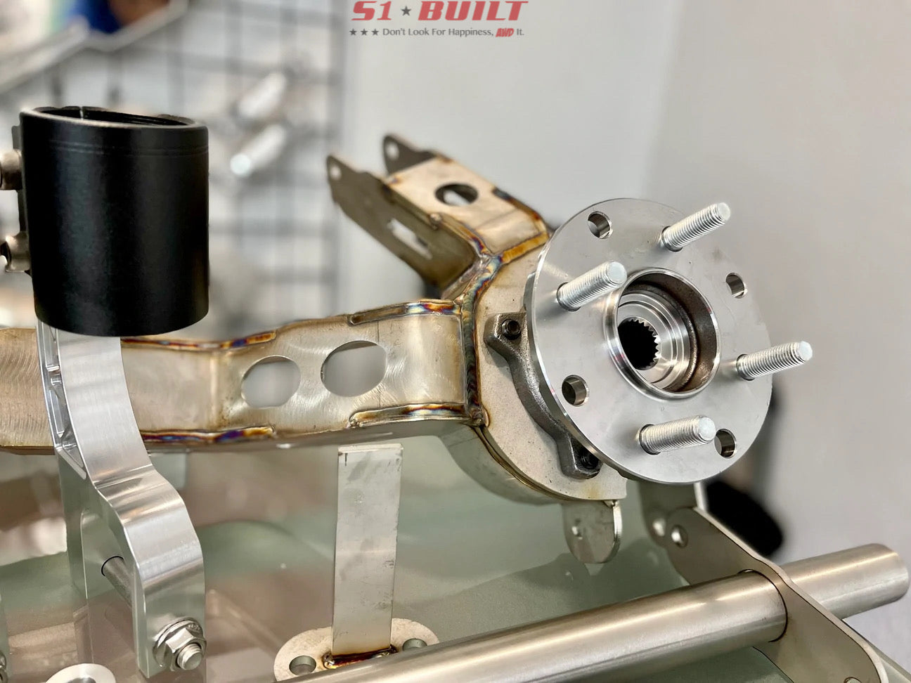 AWD Conversion Bundle: Alpha6 Lite AWD/RWD/FWD Rear Trailing Arms with Delta7 Rear Diff Mount Kit and Billet Forks