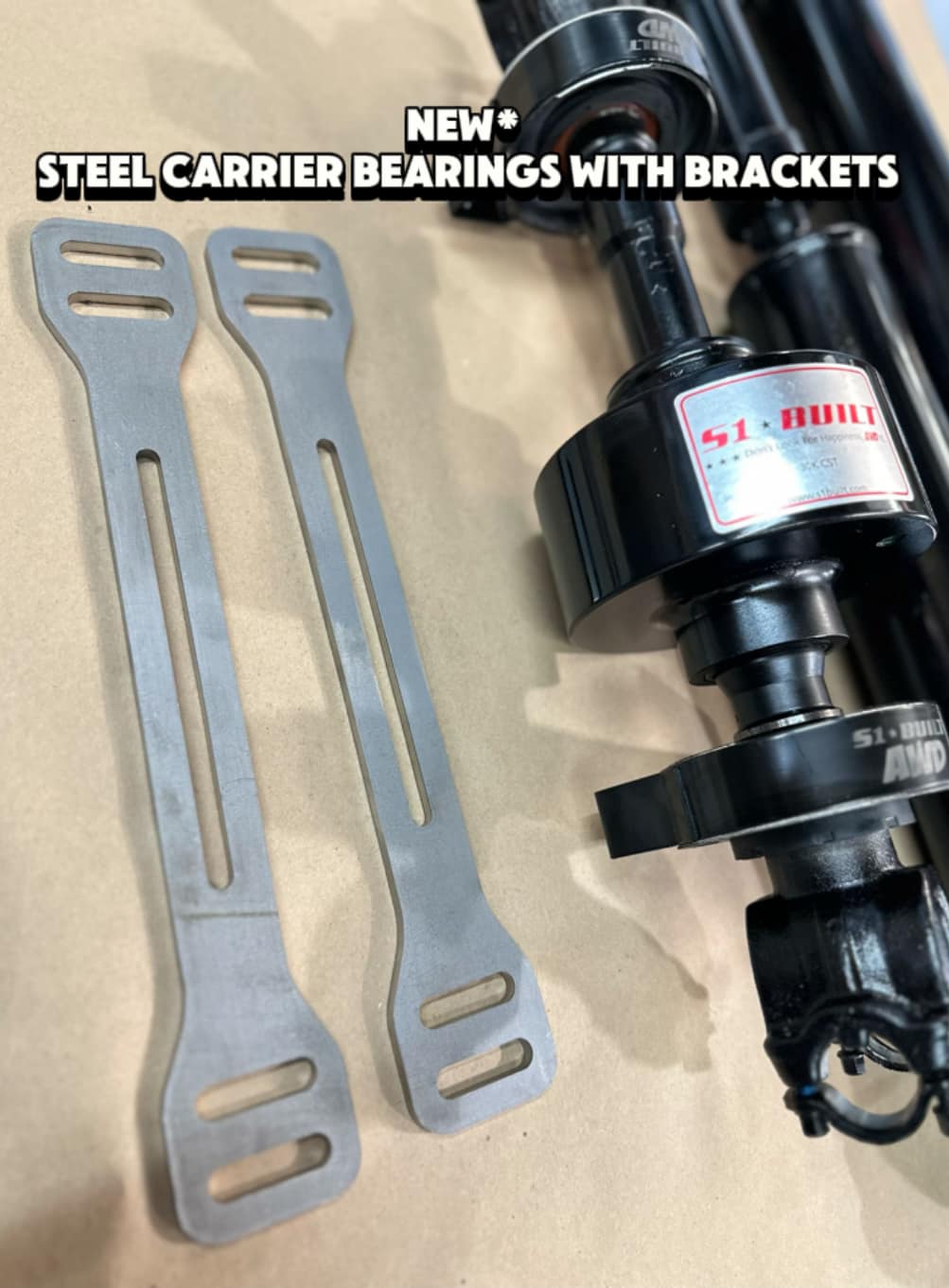 Custom S1 Driveshaft with 60k CST Fluid Viscous Coupler - STAGE 3