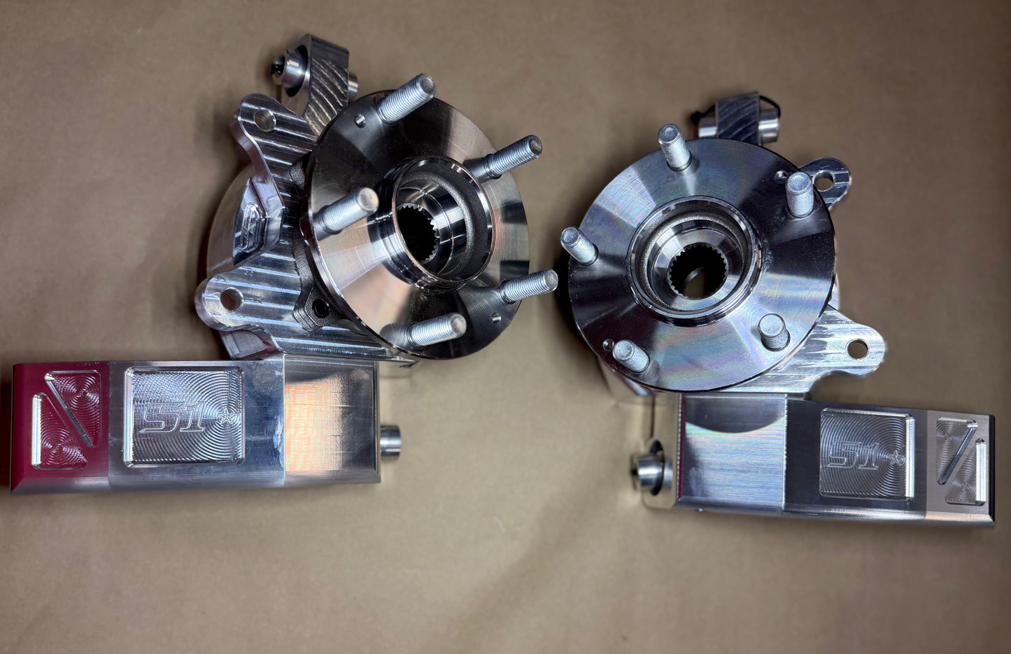 RSX/EP3/EM2/ES Billet Hub Spindles with Hubs
