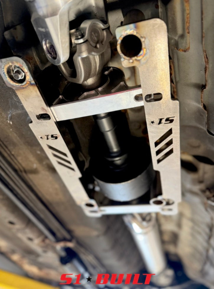 Evo 8 and 9 Custom Driveshaft with Mounting Brackets