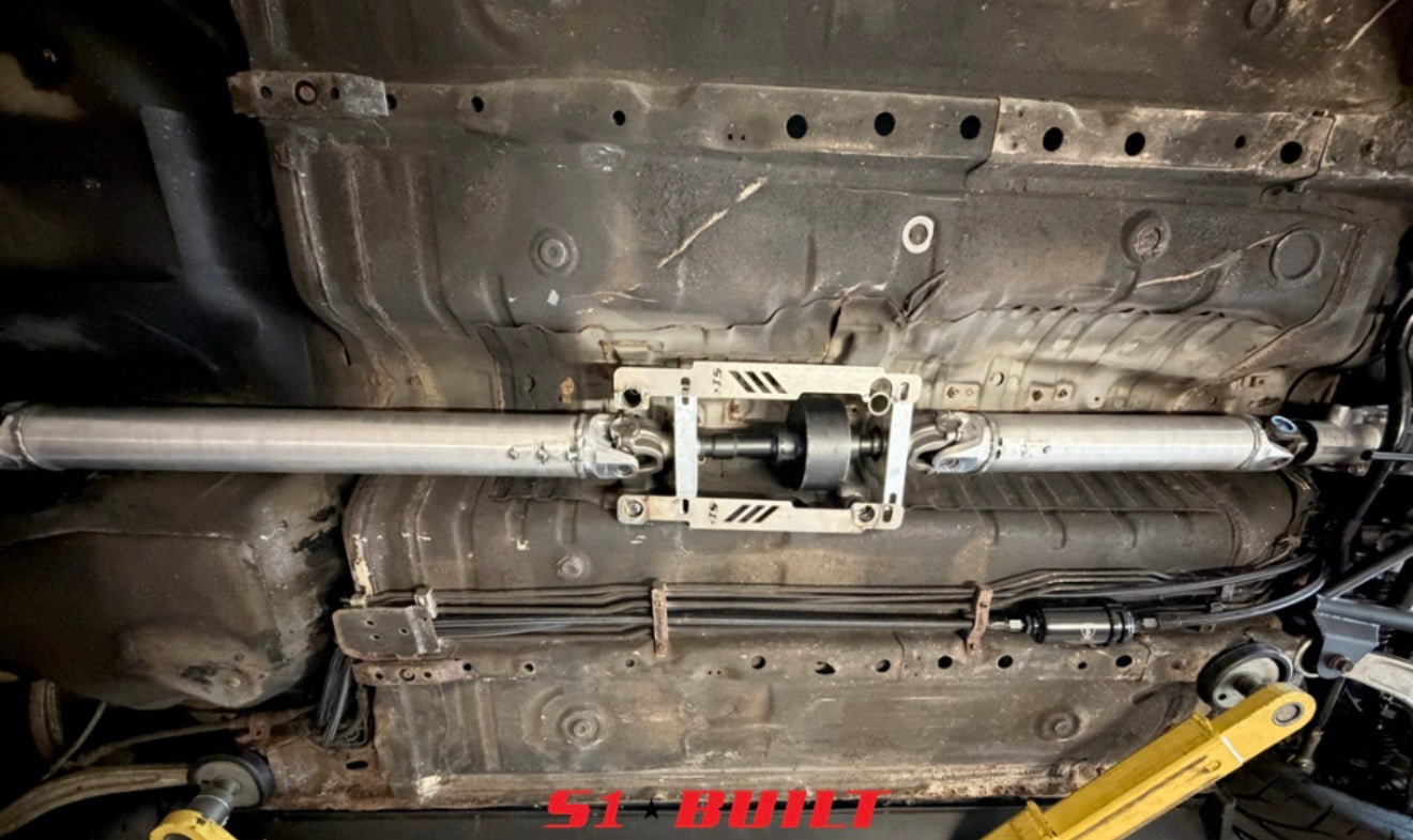 Evo 8 and 9 Custom Driveshaft with Mounting Brackets