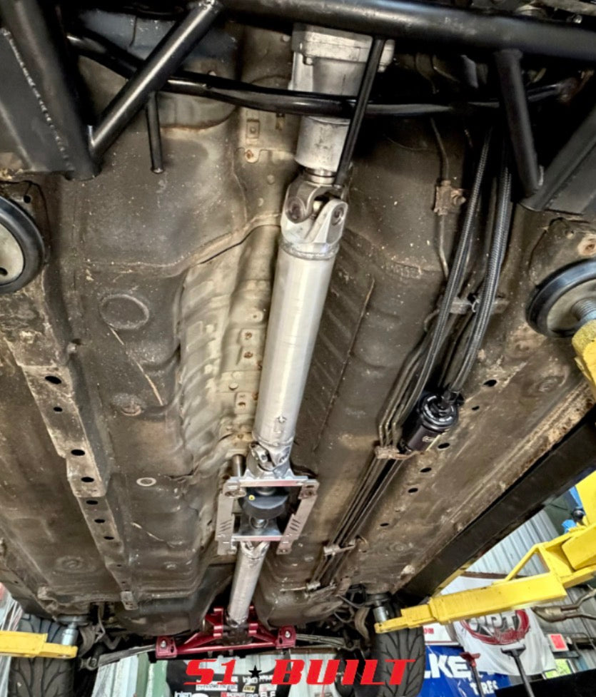 Evo 8 and 9 Custom Driveshaft with Mounting Brackets