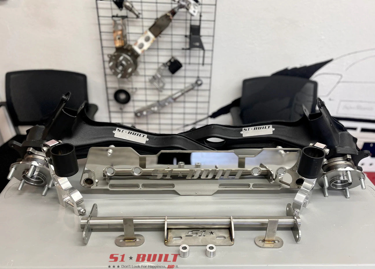 O2m Fwd Conversion AWD Conversion Bundle: OEM style AWD/RWD/FWD Rear Trailing Arms with D ...