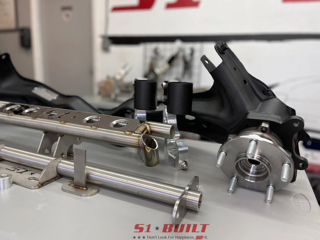 AWD Conversion Bundle: OEM style AWD/RWD/FWD Trailing Arms with Tubula ...