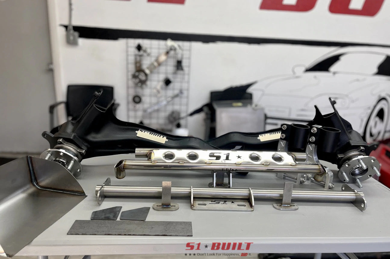 AWD Conversion Bundle: OEM style AWD/RWD/FWD Trailing Arms with Tubula ...