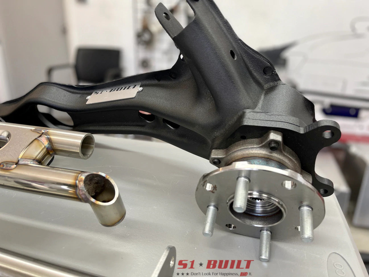 O2m Fwd Conversion AWD Conversion Bundle: OEM style AWD/RWD/FWD Trailing Arms with Tubula ...